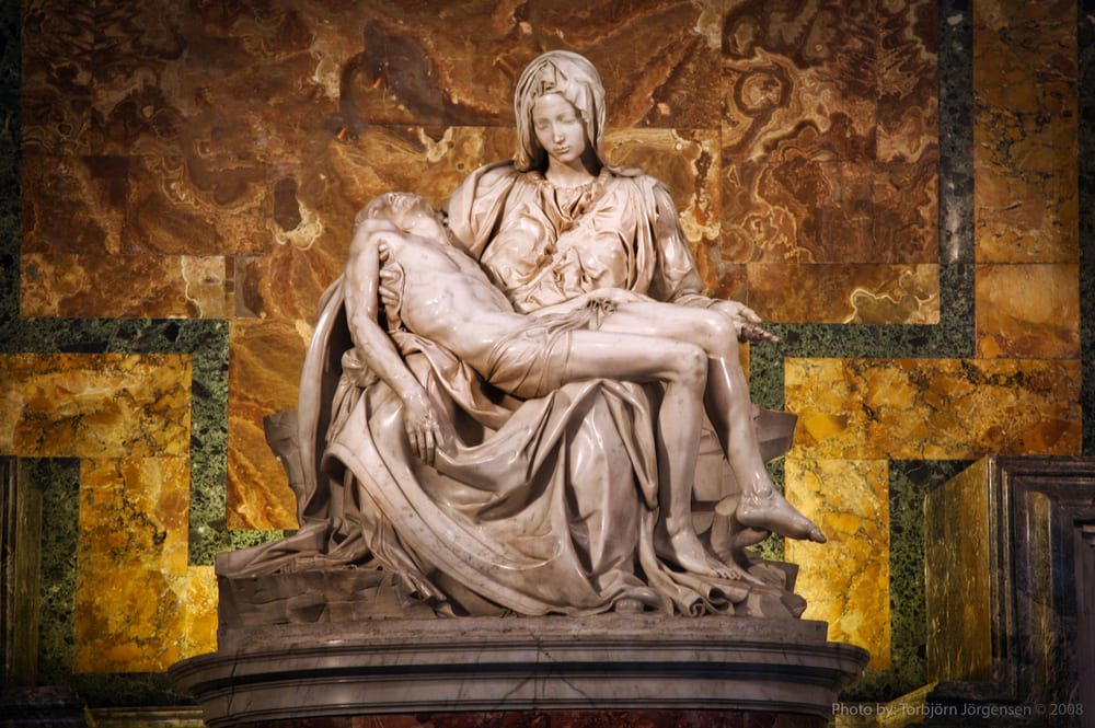 Imagem, A PAIXÃO DE CRISTO 3, A Pietá de Michelangelo.