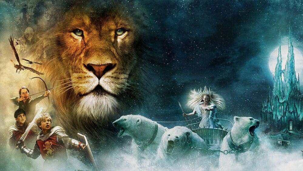 IMAGEM TENHAM MEDO ASLAN Filme O Leão, a Feiticeira e o Guarda-Roupa.
