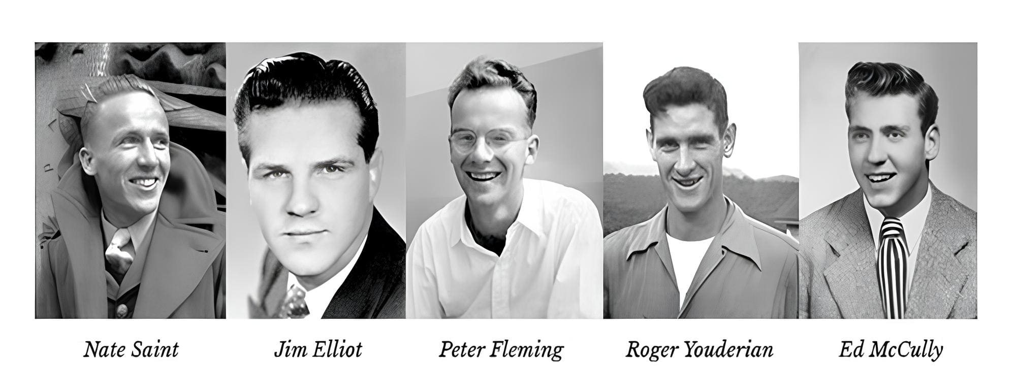 ELISABETH-ELLIOT-Jim Elliot-Nate-Saint-Ed-McCully-Pete-Fleming-Roger-Youderian