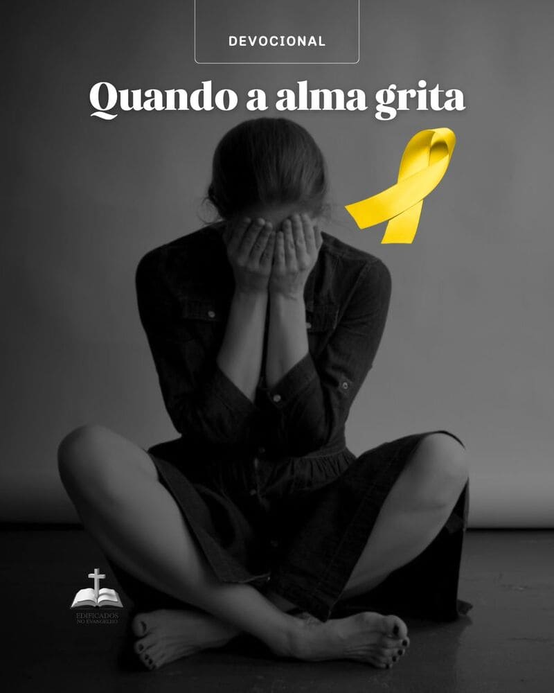 SUICÍDIO: Quando a alma grita por socorro