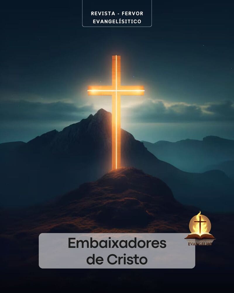 O chamado de ser embaixador de Cristo, um estudo de 2 Coríntios 5.18-21: reconciliação, coragem evangelística e fidelidade ao evangelho.