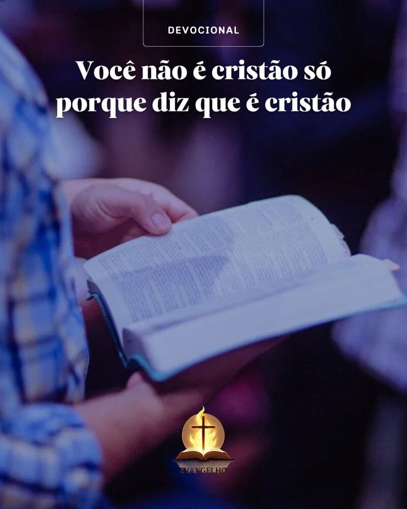 Você não é cristão, simplesmente porque diz que é um cristão. Examine se Jesus realmente conhece você como Sua ovelha e se você o conhece.