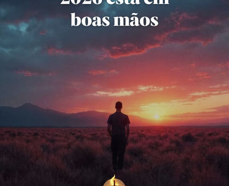Entre em 2026 sem medo: descubra como o ano novo está firmemente seguro nas mãos de Deus segundo Salmo 119:89.