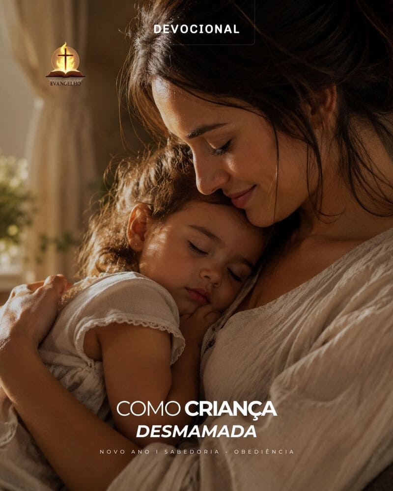 Davi encontrou paz não em circunstâncias organizadas, mas em humildade diante de Deus, como o Salmo 131 transforma a alma e o lar cristão.