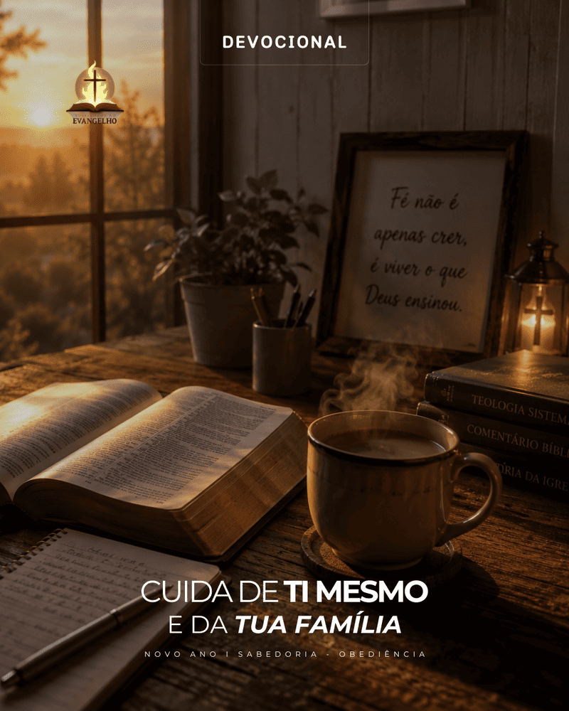 Paulo ordena persistência na Palavra porque Deus nos salva diariamente por ela, que transforma e sustenta o lar cristão.