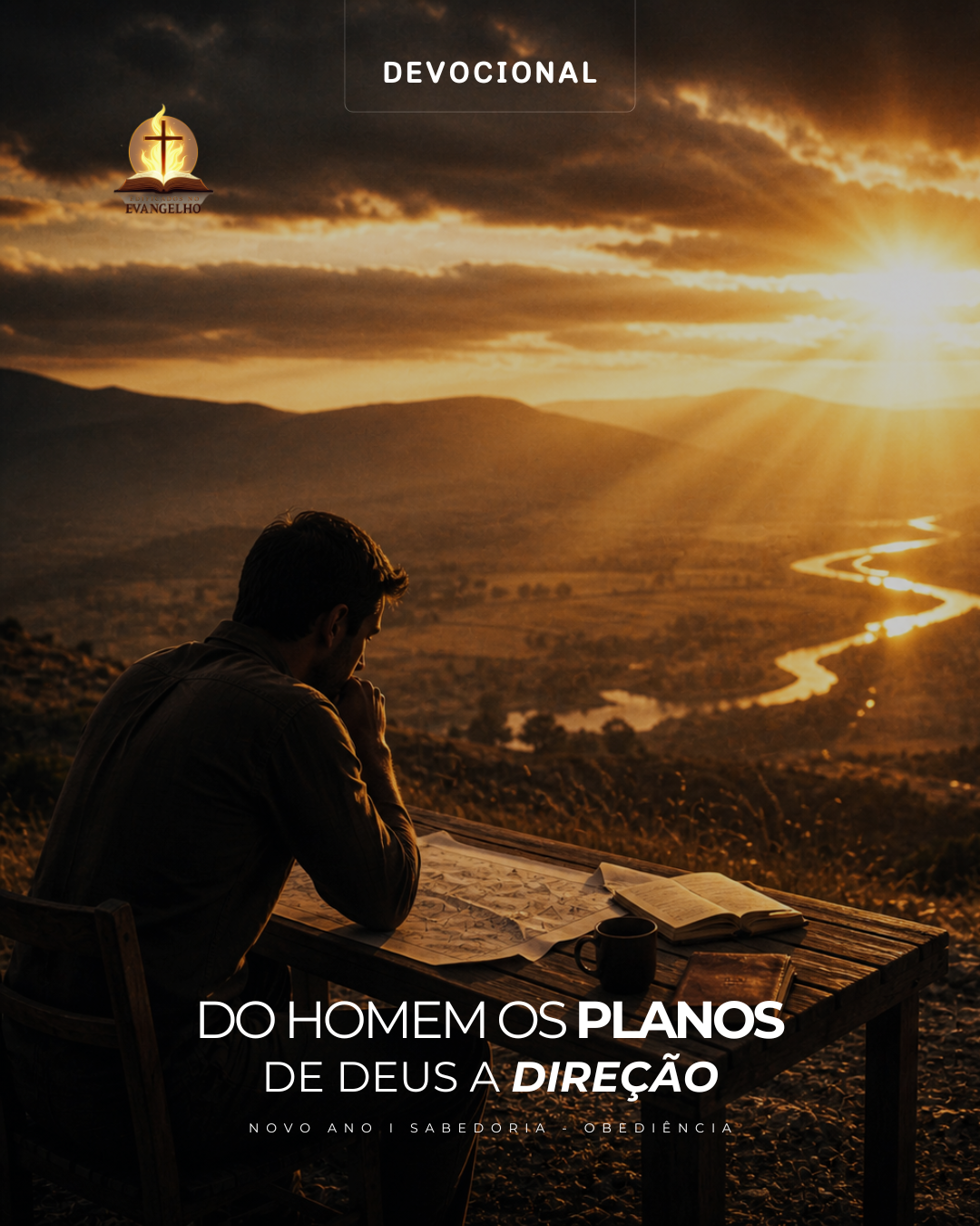 O lar que entrega seus planos ao Senhor não perde direção — ganha o único Arquiteto capaz de edificar o que dura para a eternidade.