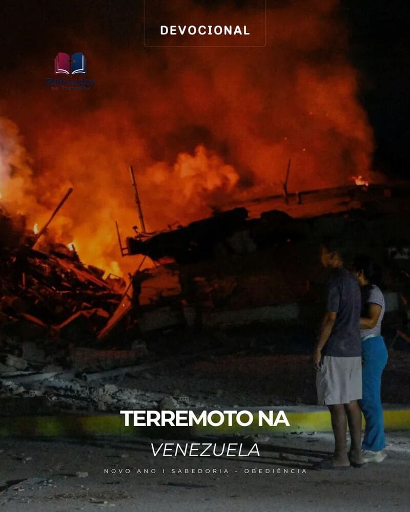 Diante do terremoto na Venezuela, quando tudo desmorona, onde o cristão encontra refúgio? A resposta do Evangelho vai além de explicações.