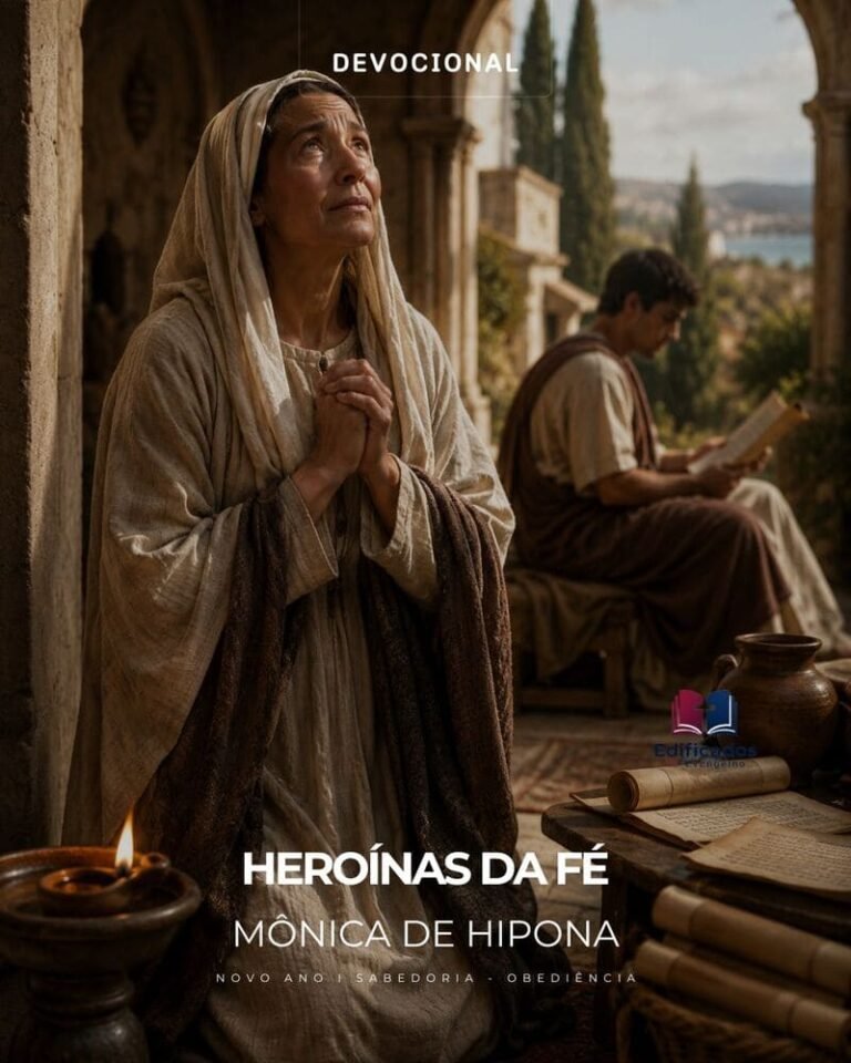 MÔNICA DE HIPONA – O testemunho de uma fé que não desiste
