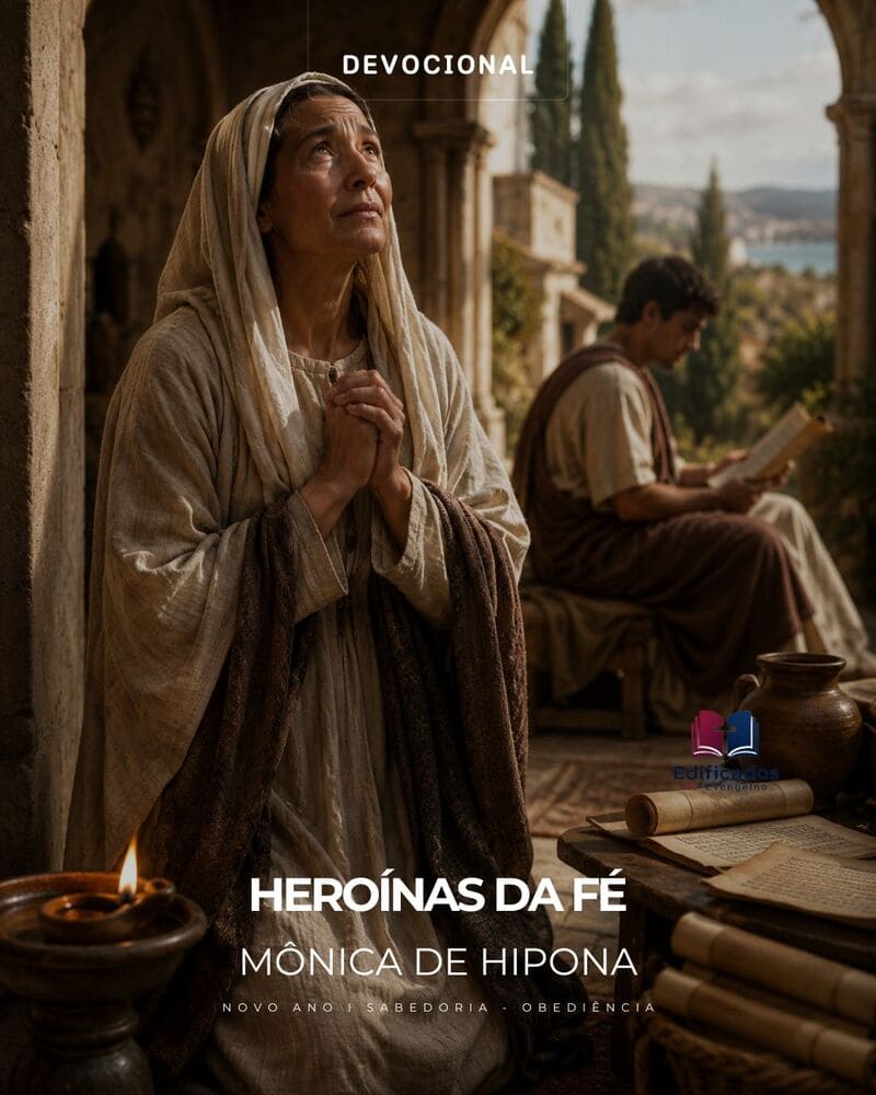 Conheça o testemunho de Mônica de Hipona e a força da oração perseverante que transformou a vida de seu marido e de seu filho, Agostinho.