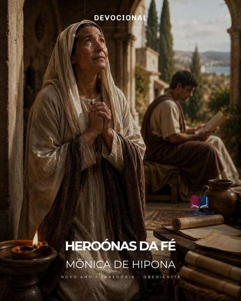 Conheça o testemunho de Mônica de Hipona e a força da oração perseverante que transformou a vida de seu marido e de seu filho, Agostinho.